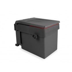 Contenedor para puerta con tapa automática