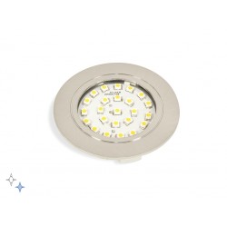 Emuca Luminaria LED Crux-in para empotrar en muebles sin necesidad de convertidor