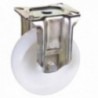 Rueda Industrial Nylon Placa Fija 80 mm.