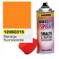 Spray Pintura Naranja Fluorescente 400 ml.