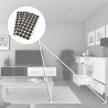 Emuca Protectores de fieltro adhesivo para muebles