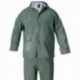 Traje de Agua Impermeable Verde Pvc Talla 8-XL