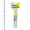 Cuerda Nylon Alta Tenacidad Blanca / Azul (Madeja 10 m.)