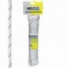 Cuerda Nylon Alta Tenacidad Blanca / Azul (Madeja 25 m.)