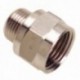 Adaptador Alargue Hembra 3/8 - Macho 1/4 (Blister 2 Piezas)