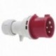 Clavija / Enchufe Industrial Trifasico 16 A. / 380 V.