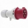 Clavija / Enchufe Industrial Trifasico 16 A. / 380 V.