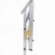 Escalerilla Aluminio Oryx 3 peldaños Uso Doméstico