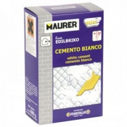 Edil Cemento Blanco Maurer (Caja 1 kg.)