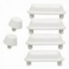 Kit Topes Asiento Wc Maurer