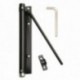 Muelle Puerta Wolfpack Aluminio Anodizado Negro (Blister 1 Pieza)
