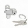 Cerradura Puerta Corredera Pulsador 147/27 mm. Cromado