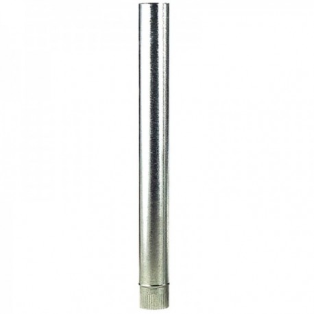 Wolfpack Tubo Estufa Acero Galvanizado Ø 120 mm, Ideal Estufas de Leña, Chimenea, Alta resistencia, Conducto Humos