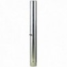Wolfpack Tubo Estufa Acero Galvanizado Ø 100 mm, Ideal Estufas de Leña, Chimenea, Alta resistencia, Conducto Humos. Con Llave