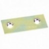Placa Wolfpack Bicromatado 40x18 mm