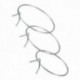 Soporte Maceta Pared Zincado 14 cms