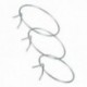 Soporte Maceta Pared Zincado 18 cms