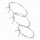 Soporte Maceta Pared Zincado 20 cms