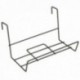 Soporte Para Jardinera Balcon Acero Plastificado Negro 41x18 cm.