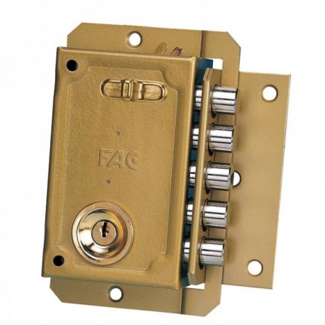 Cerradura Fac S 90 Pintada Izquierda