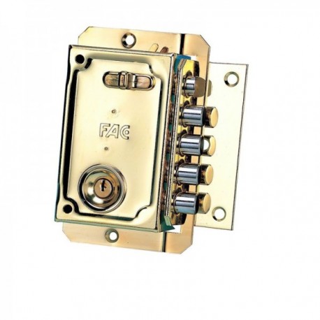 Cerradura Fac S 90 Dorada Izquierda