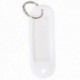 Llavero Portaetiquetas Blanco