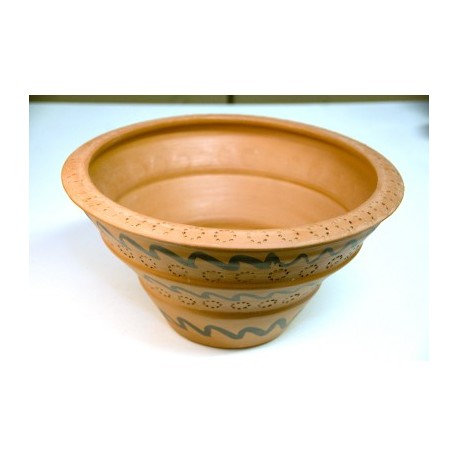 macetero cono artesanal