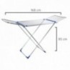 Tendedero Oryx Plegable Aluminio Con Alas