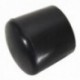 Contera Plastico Redonda Exterior Negra 20 mm. Bolsa 200 Unidades