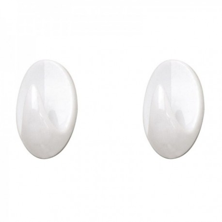 Colgador Oryx Blanco Grande (Blister 2 Unidades) Adhesivo