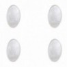 Colgador Oryx Transparente Pequeño (Blister 4 Unidades) Adhesivo