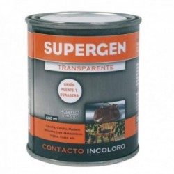 Pegamento Supergen Incoloro 500 ml.