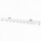 Riel Aluminio P950 Sin Cordon 2.0 Metros Blanco