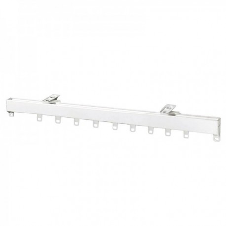 Riel Aluminio P950 Sin Cordon 2,50 Metros Blanco