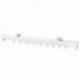 Riel Aluminio P950 Sin Cordon 3.0 Metros Blanco