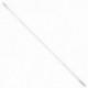 Tirador Riel Aluminio Plastificado 1,0mt Blanco