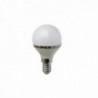 Bombilla Led Esferica E14. 4 W. - 25 W. 300 lúmenes. Luz calida. (3000°K).