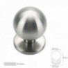 Pomo Puerta Esferico Color Inox Oryx