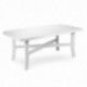 Mesa Resina Blanca 180x100 cm.