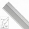 Tapajuntas Adhesivo Para Ceramica Metal Plata 98,5 cm.