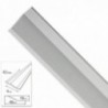 Tapajuntas Adhesivo Para Ceramica Metal Plata 82,0 cm.