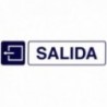 Rotulo Adhesivo 250x63 mm. Salida