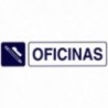 Rotulo Adhesivo 250x63 mm. Oficinas