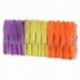 Pinzas Tender Ropa Plastico (Pack 24 Piezas)