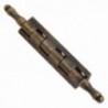 Bisagra Desmontable Con Pasador y Remate Oro Viejo 87 mm.