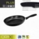 Oryx Sartén Aluminio Antiadherente Plus, Forjada, Apta Inducción, Libre PFOA, Diámetro 28 cm, Espesor 5 mm.