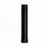 Wolfpack Tubo de Estufa Pellet Acero Vitrificado Negro Ø 80 mm. Longitud 50 cm. Estufas de Leña, Chimenea, Alta resistencia,