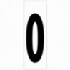 Numero Adhesivo 46x140 mm. Nº 0