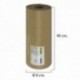 Papel Kraft 45 / 50 Gramos Rollo 90 cm. x 45 Metros