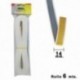 Cinta Persiana Wolfpack Bicolor 14 mm. Rollo 6 metros